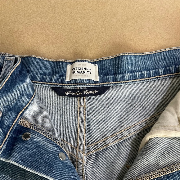 Citizens of Humanity Premium Vintage Gaucho Shorts - Picture 6 of 8